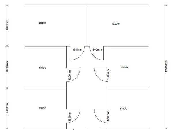 custom stable designs